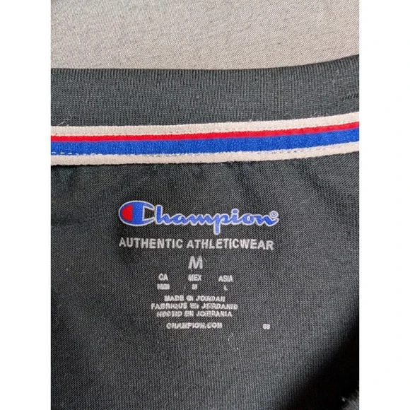 Champion T Shirt Men's  Medium Gray Short Sleeve - Picture 3 of 7